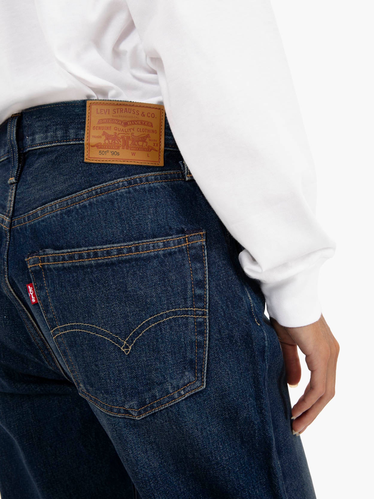 501® 90s Educate Arts Selvedge blue