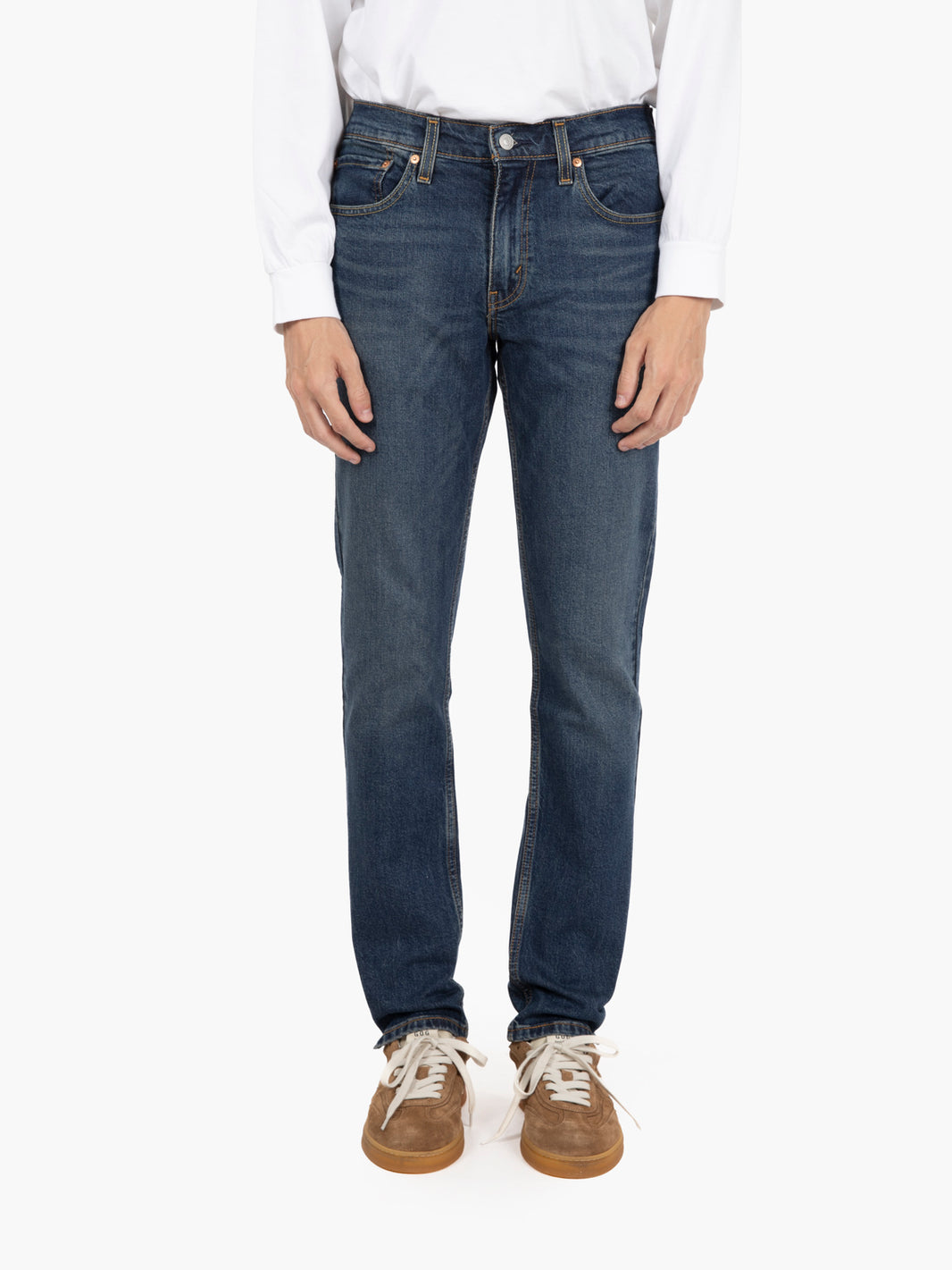 511 slim figure denim scuro