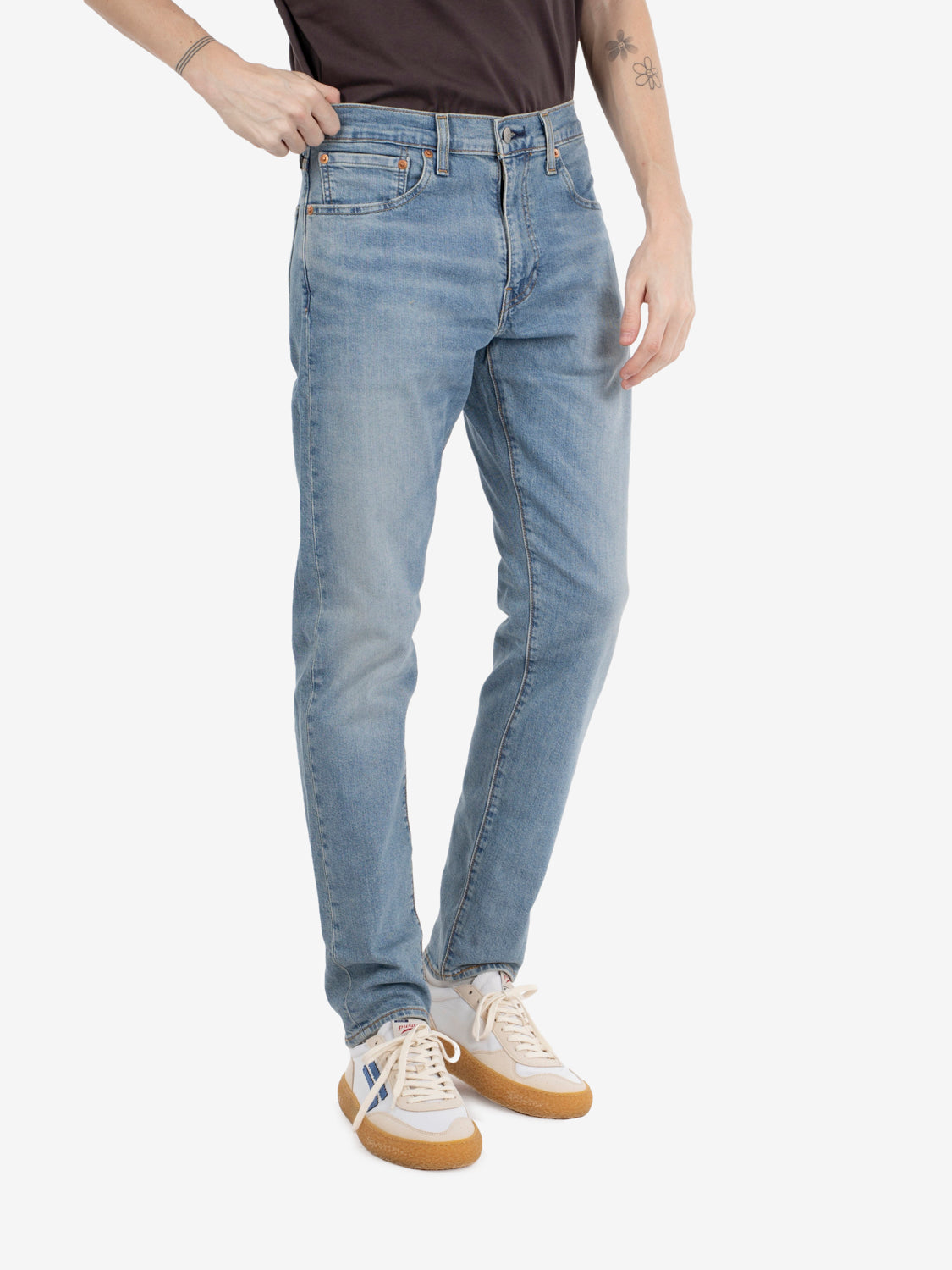 512® slim taper pelican rust