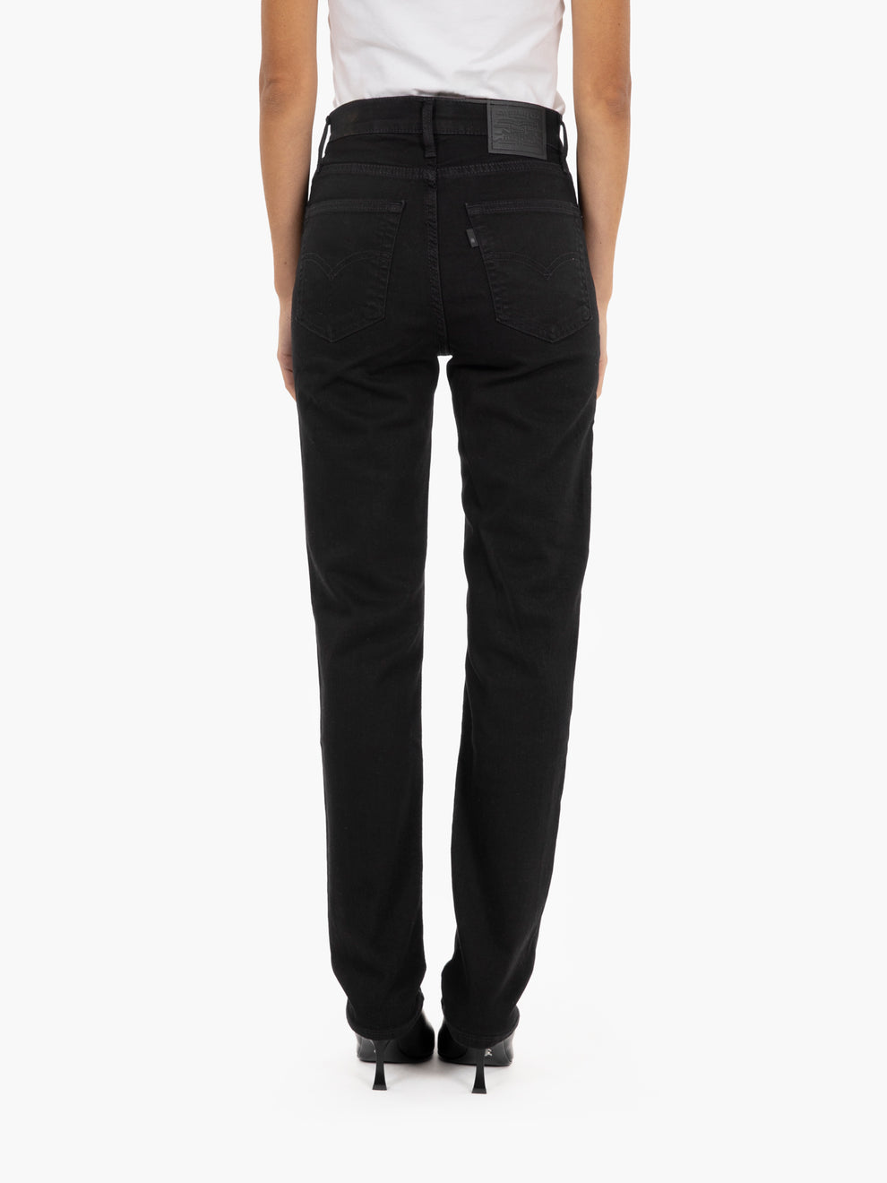 724 High Rise denim black 