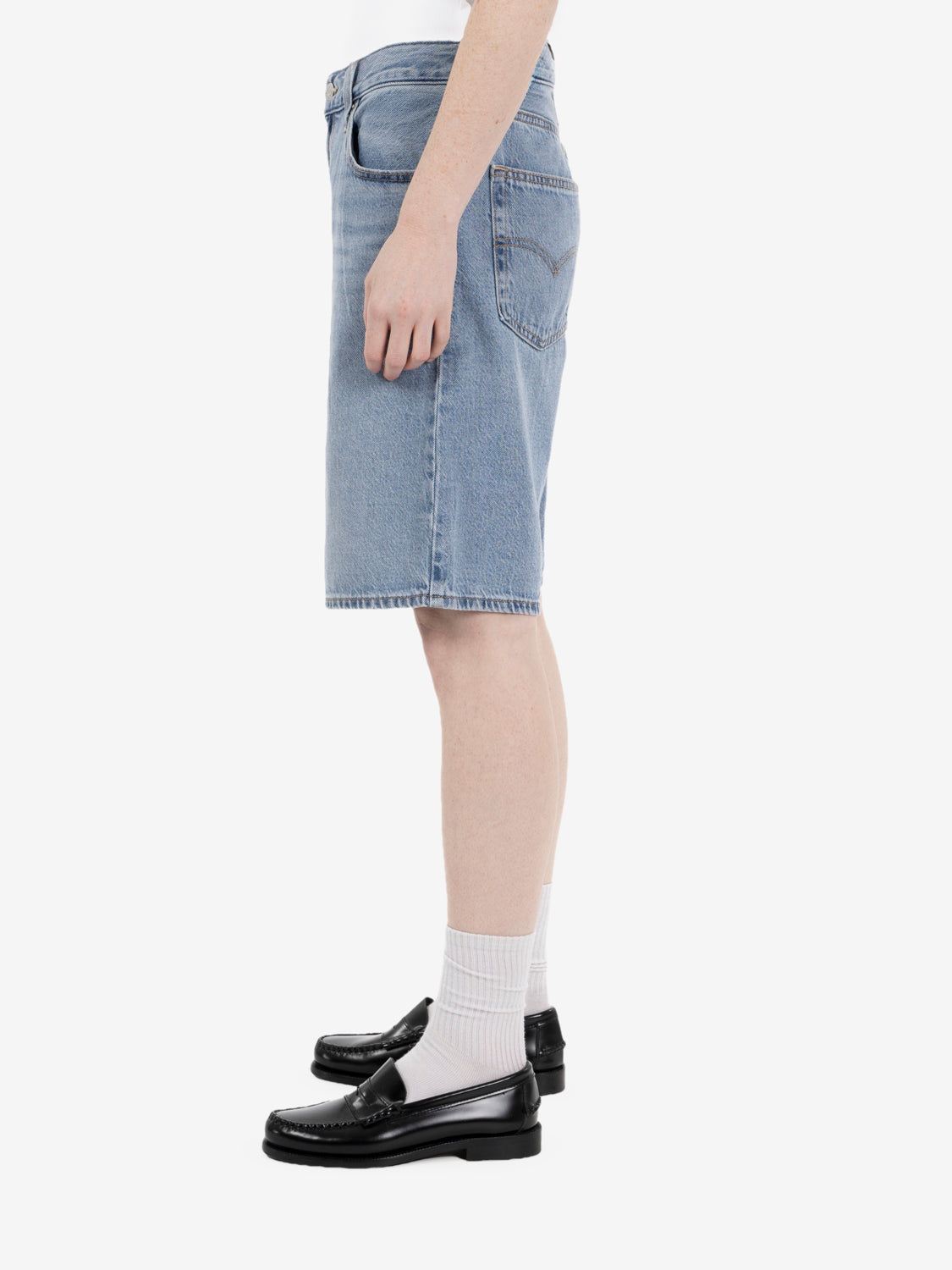 Baggy dad short We Did It - Blu