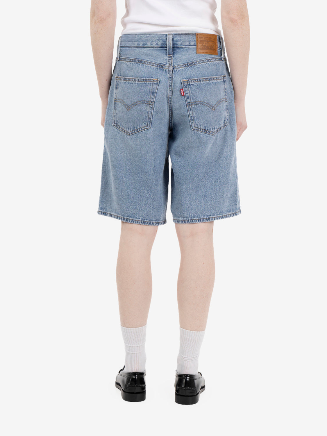 Baggy dad short We Did It - Blu