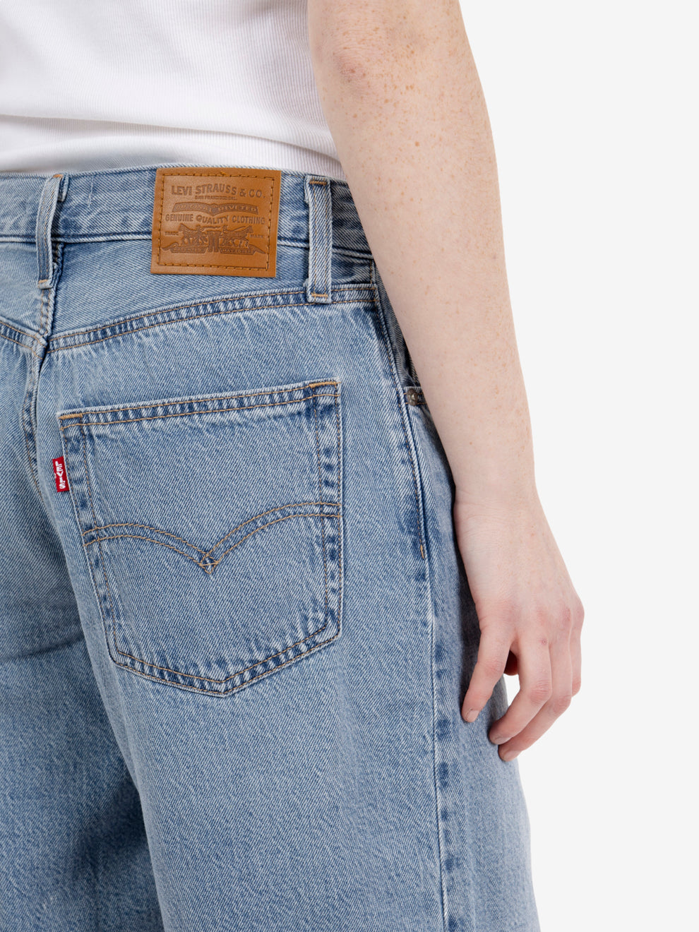 Baggy dad short We Did It - Blu