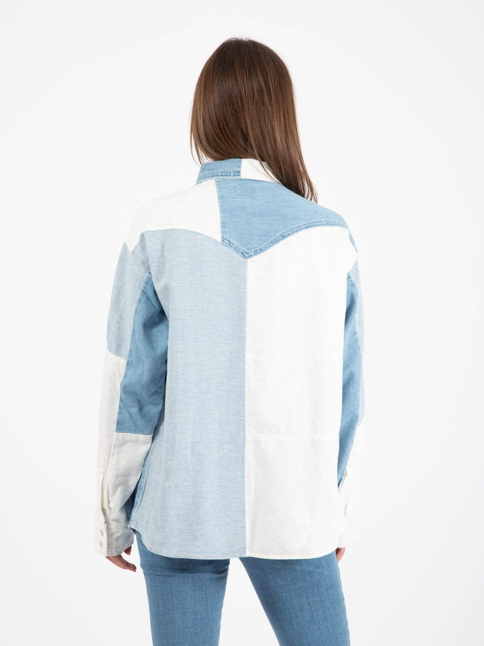 Donovan western shirt patchwork blanket