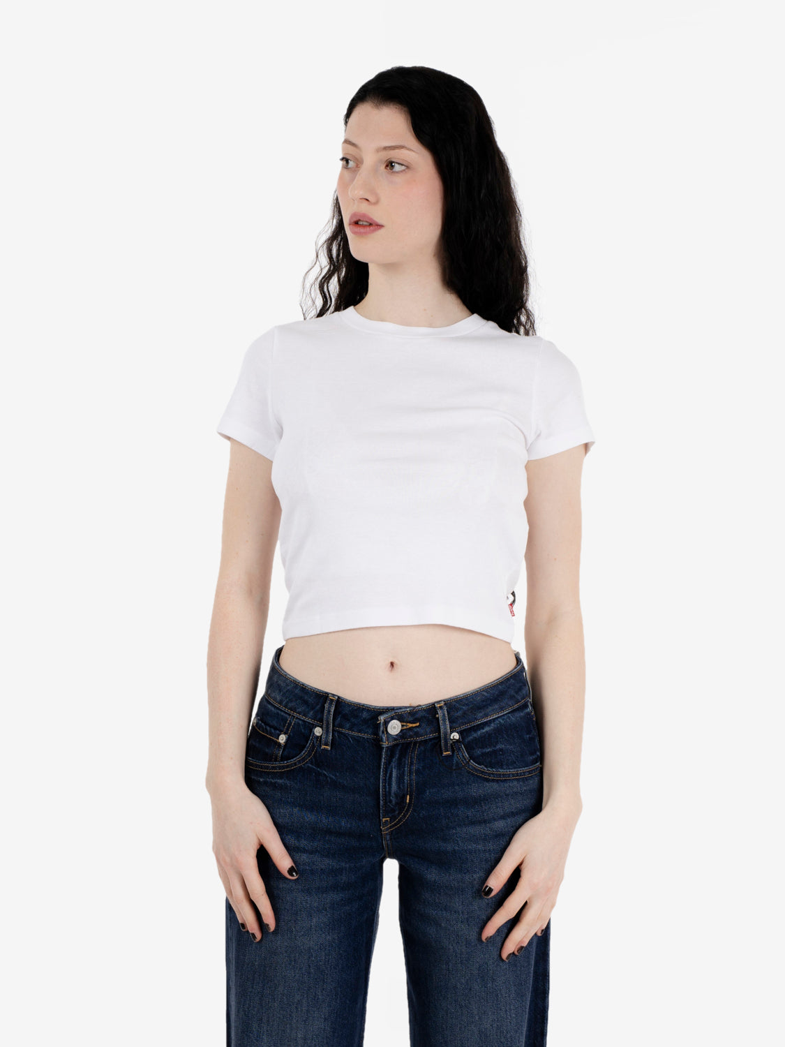 Essential sporty tee white