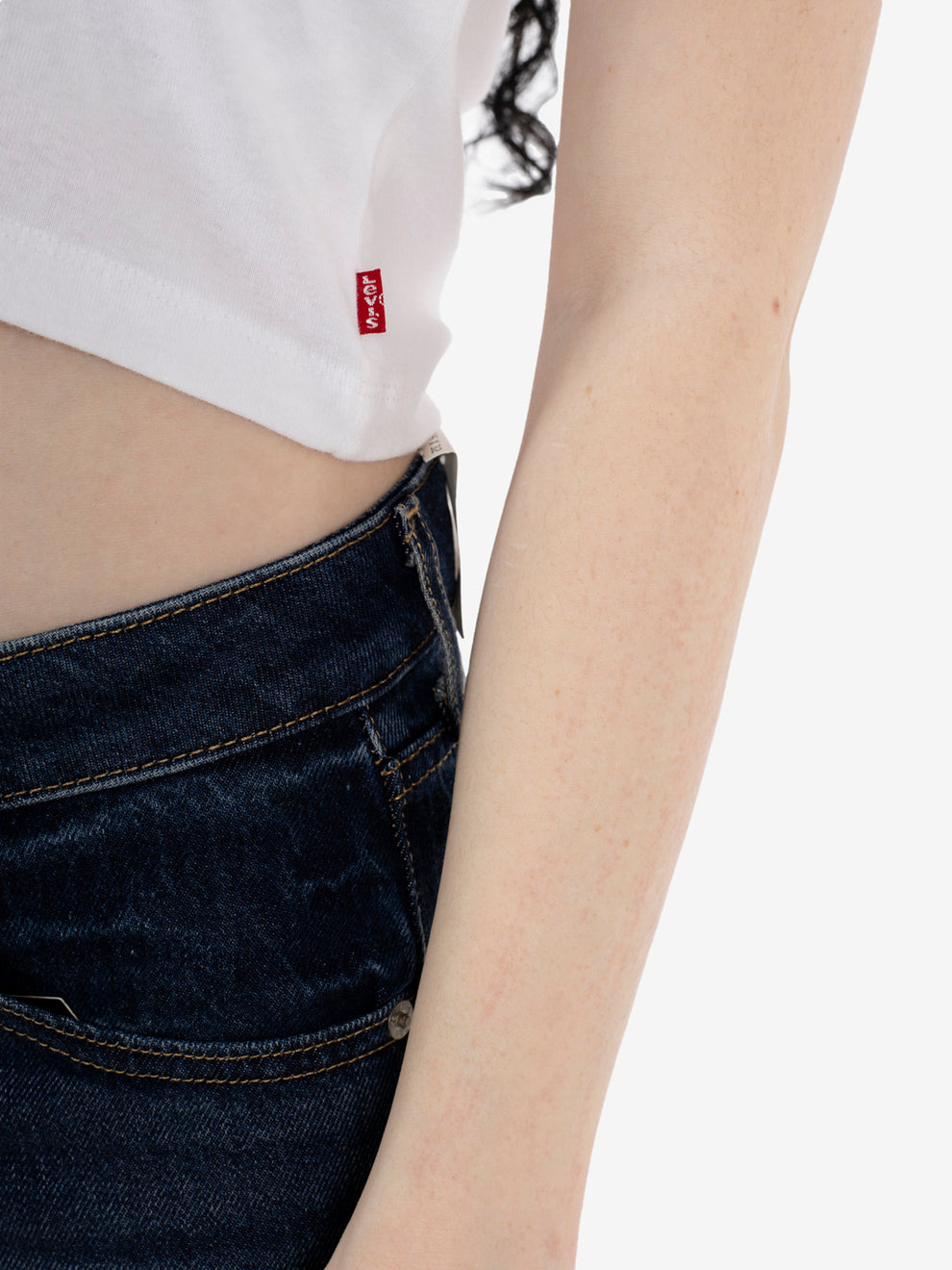 Essential sporty tee white