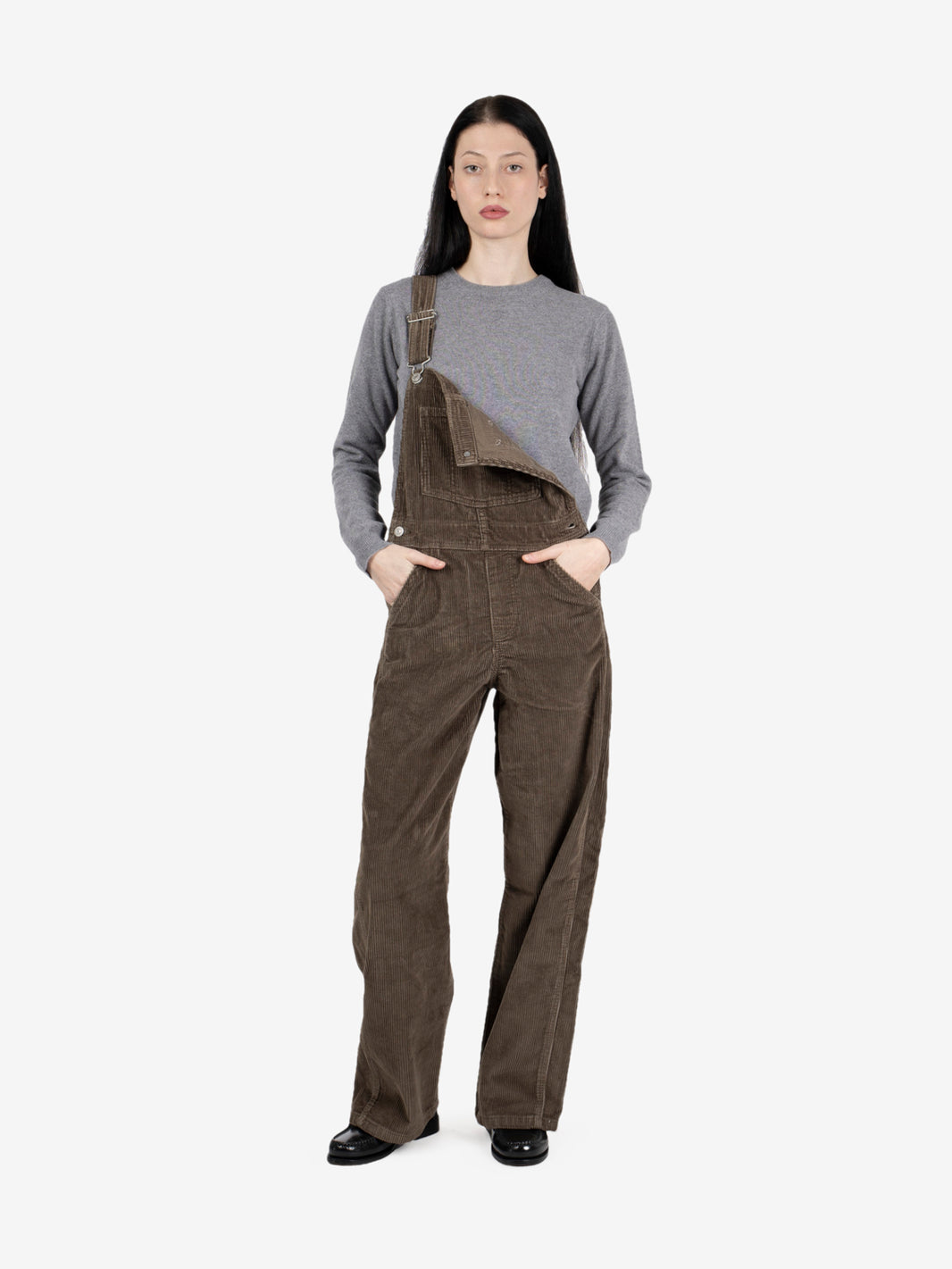 FL Baggy overall Canteen corduroy brown