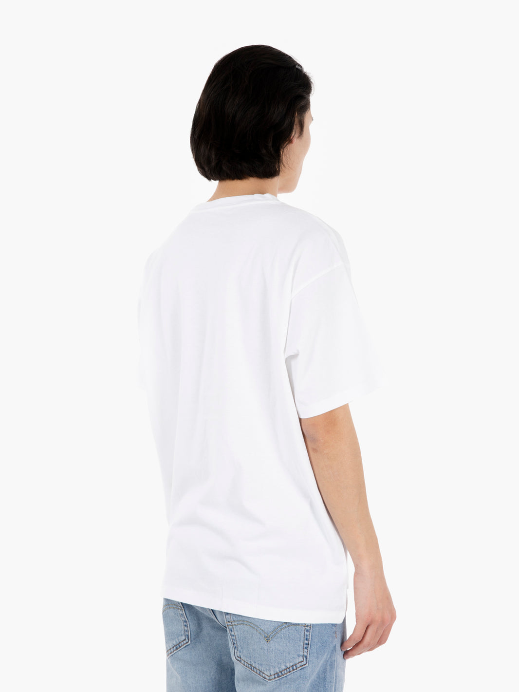 Graphic tee vintage fit bianco