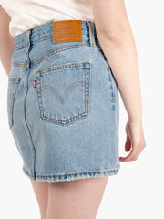 LEVI'S® - Icon skirt front and center azzurro