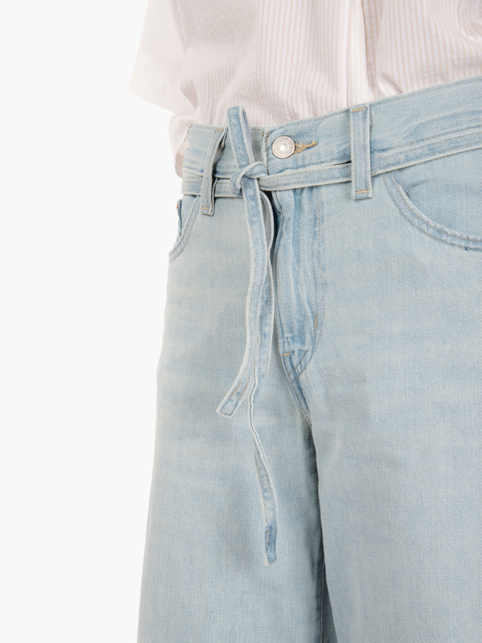 Jeans XL straight luxury trip azzurro