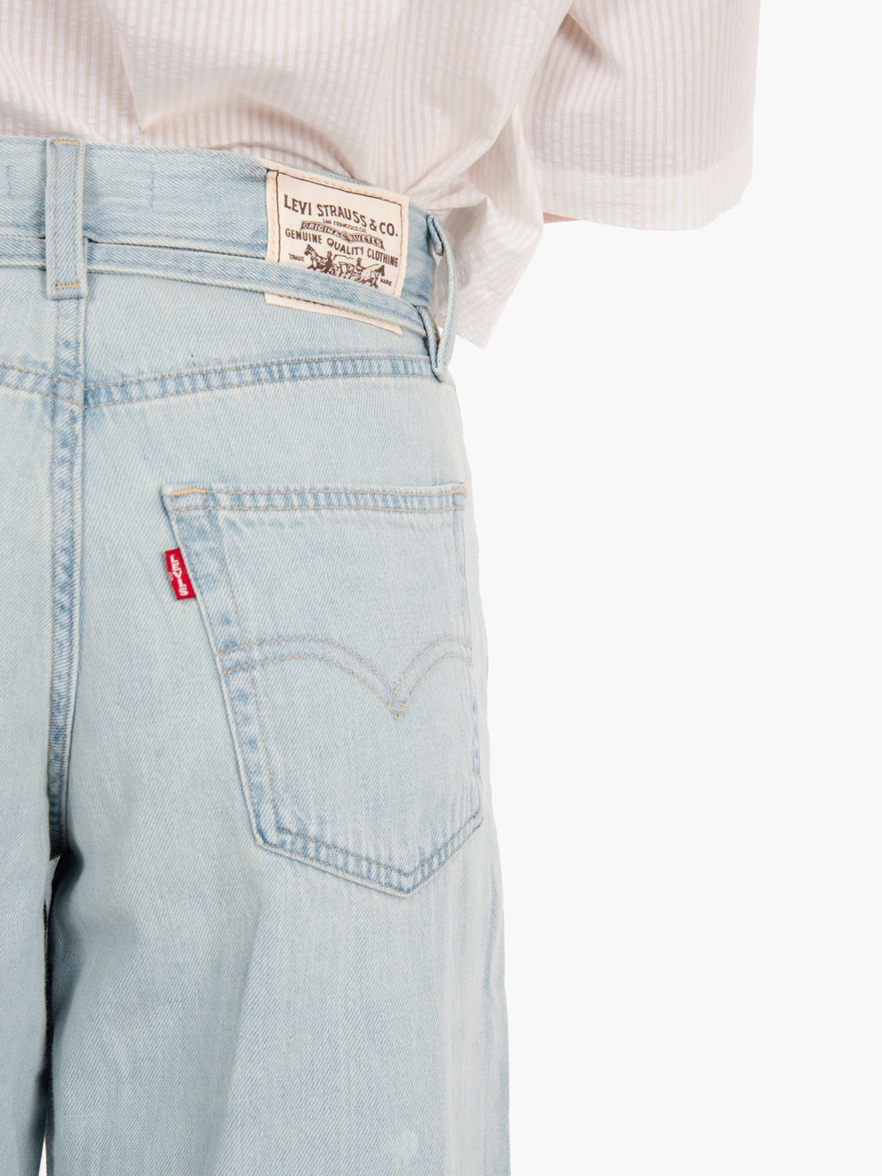 Jeans XL straight luxury trip azzurro