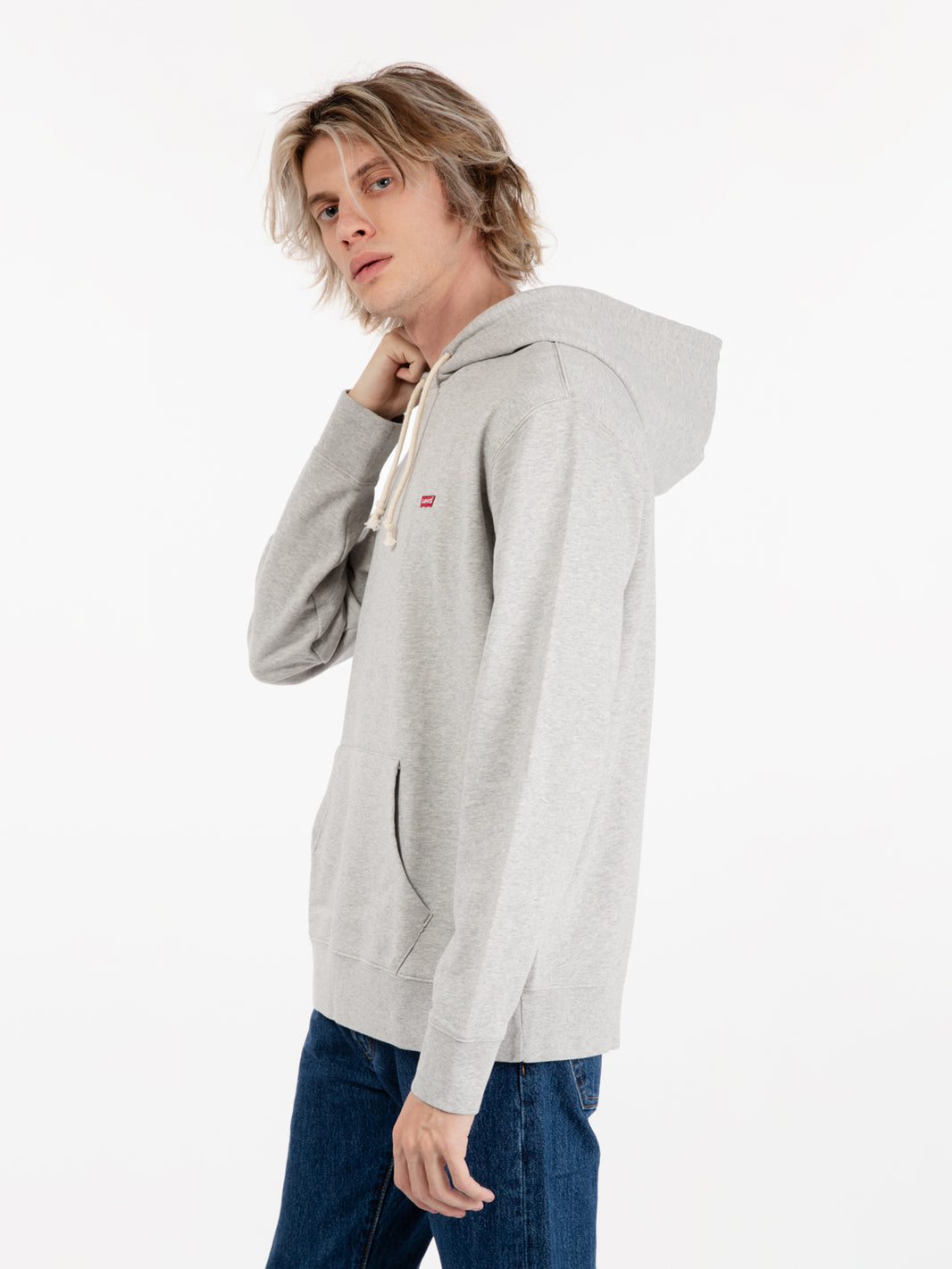 New original housemark hoodie eco gray heather