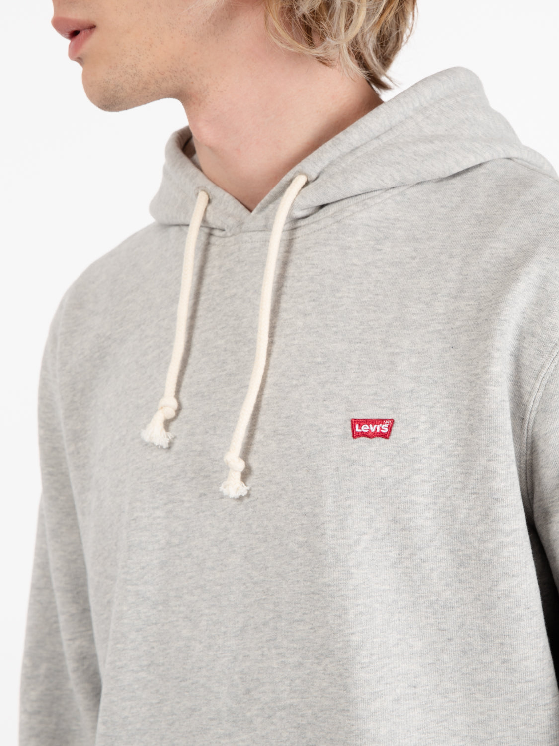 New original housemark hoodie eco gray heather