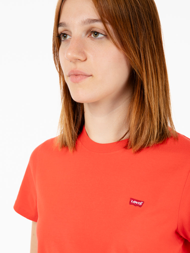 LEVI'S® - Perfect tee poppy red cotton