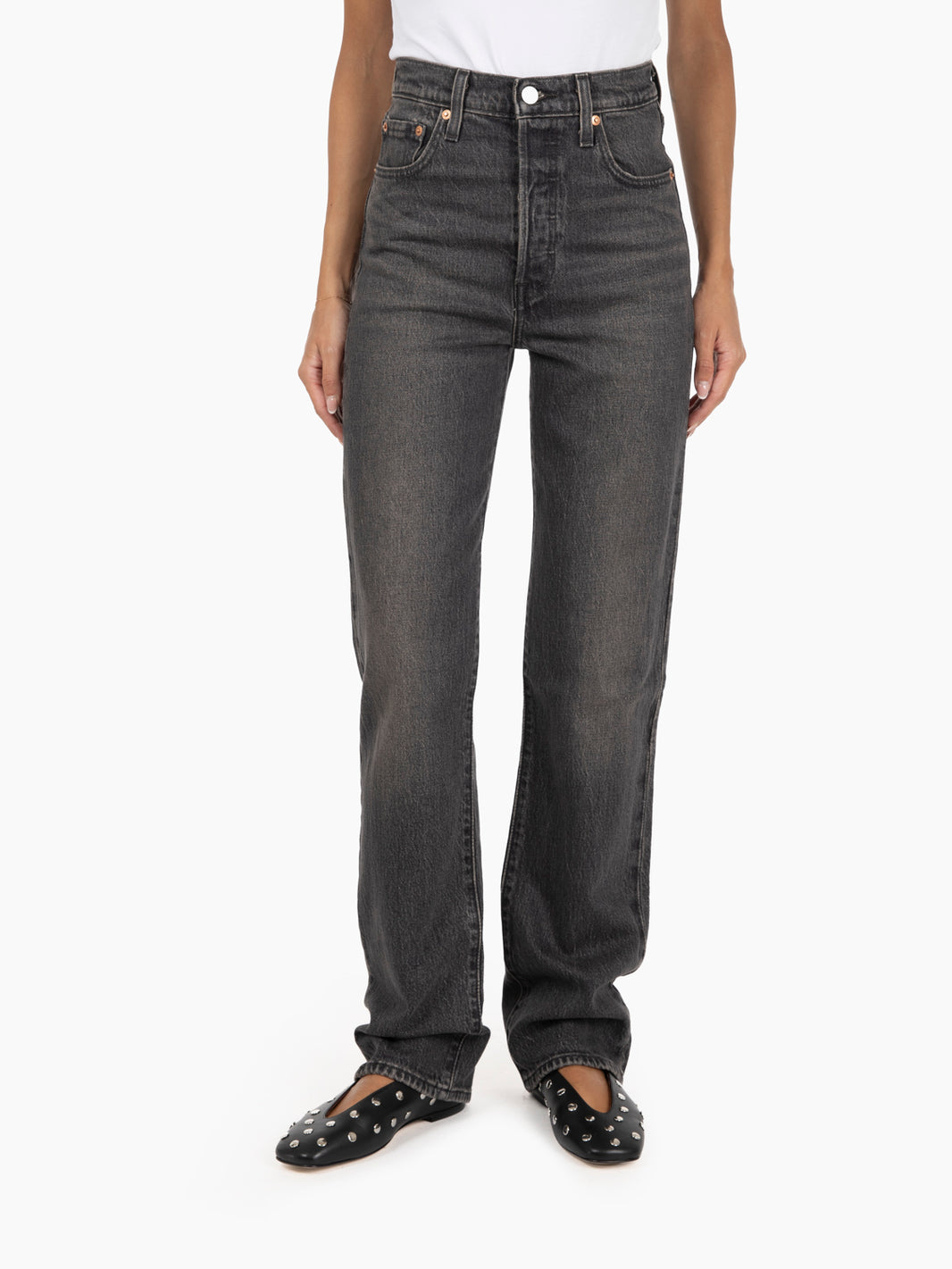 Ribcage denim black stone