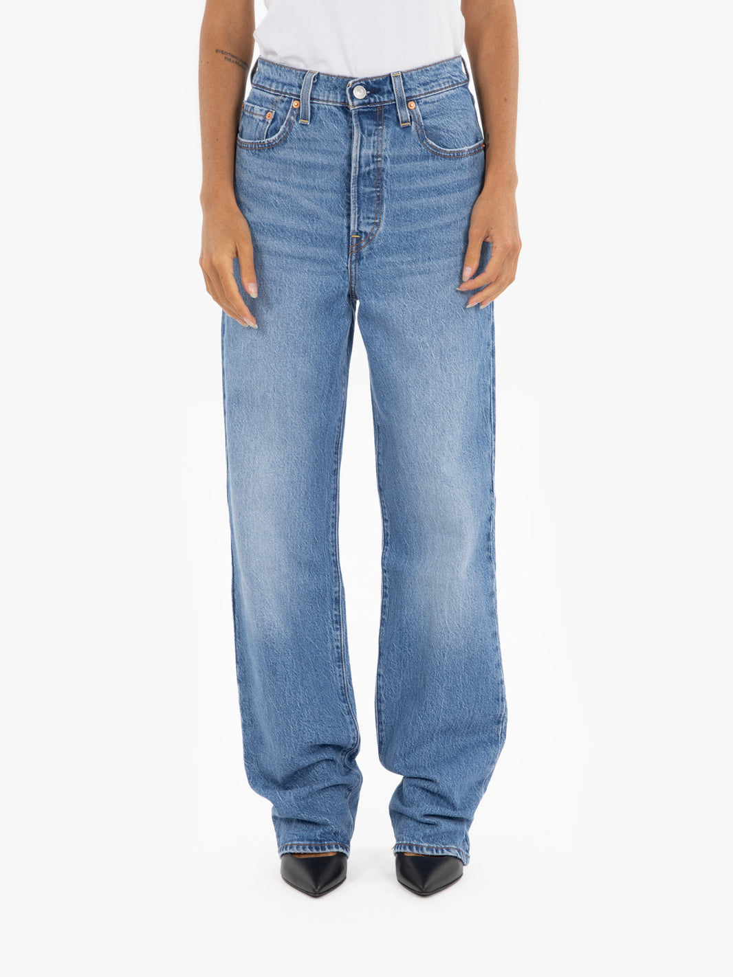 Ribcage denim stone blue 