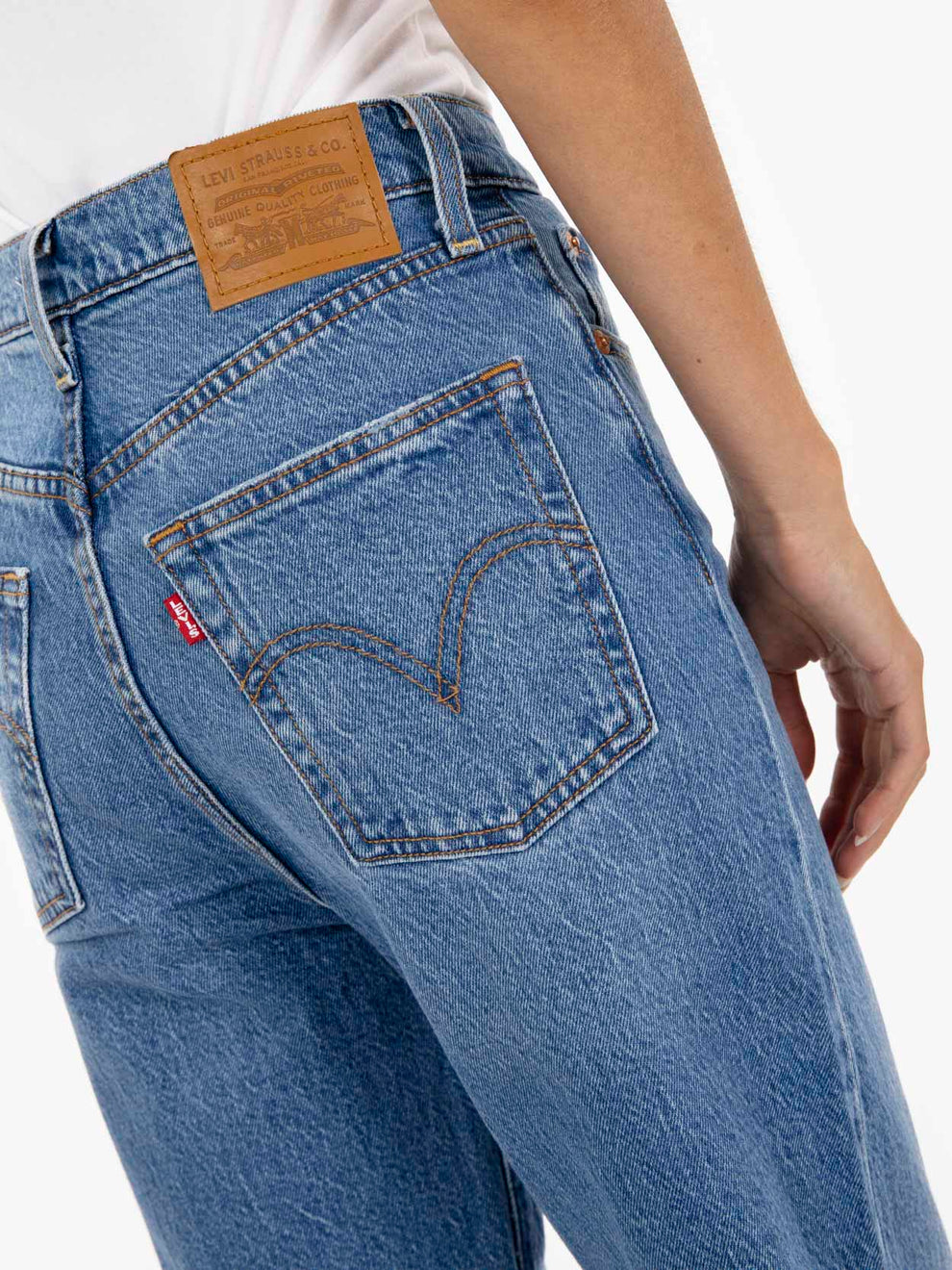 Ribcage denim stone blue 