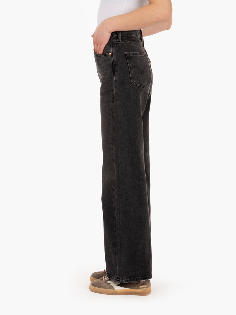 LEVI'S® - Ribcage Wide Leg H223 Swipe Up nero