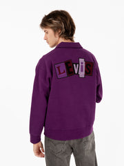 LEVI'S® - Skate New quarter zip grape royale