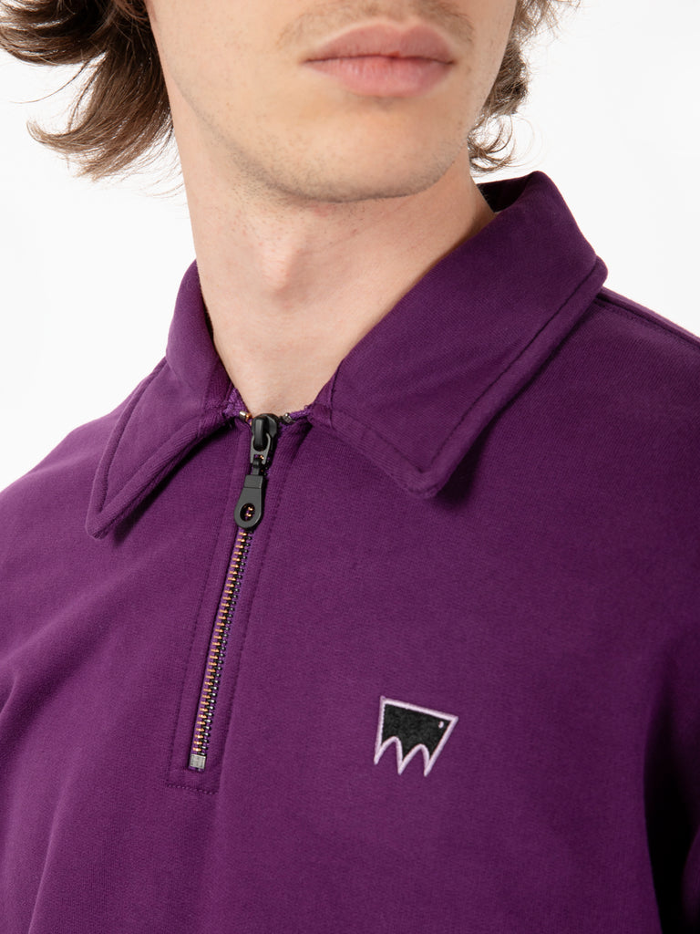 LEVI'S® - Skate New quarter zip grape royale