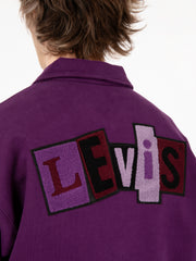 LEVI'S® - Skate New quarter zip grape royale