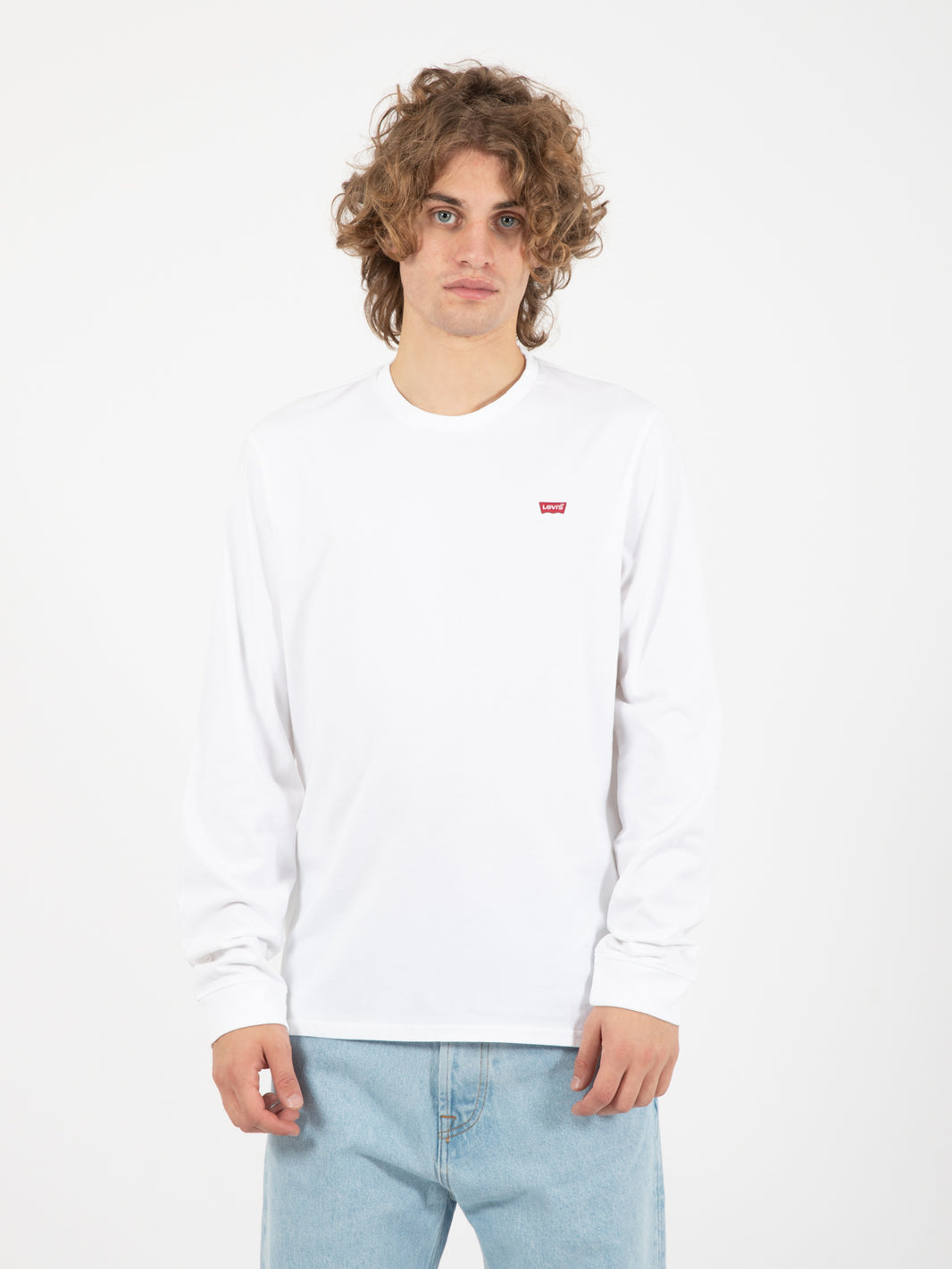 T-shirt original cotton patch white