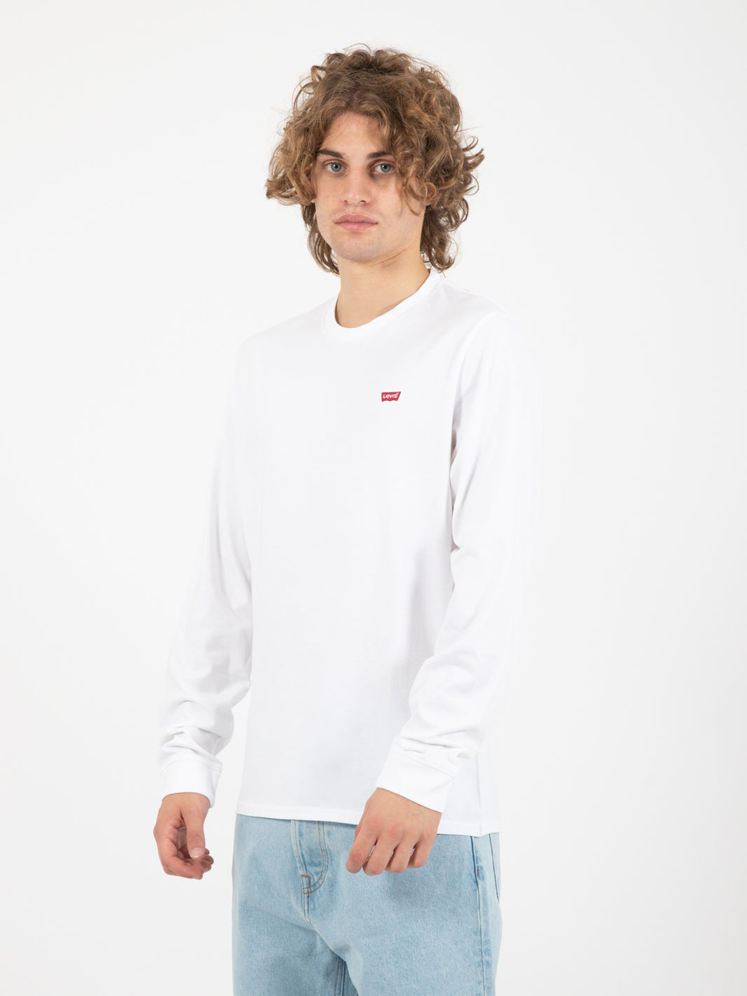 T-shirt original cotton patch white