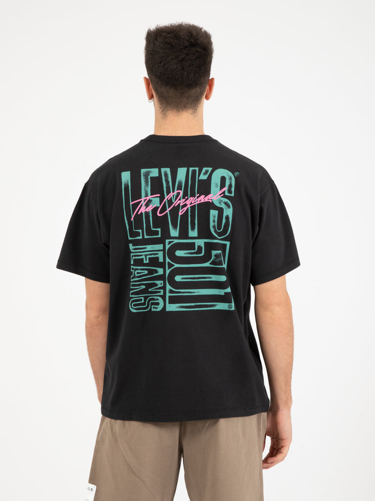 LEVI'S® - T-shirt vintage fit graphic 501® caviar