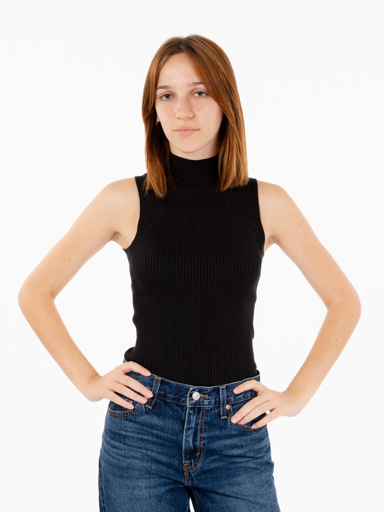 LEVI'S® - Tulip mockneck tank caviar