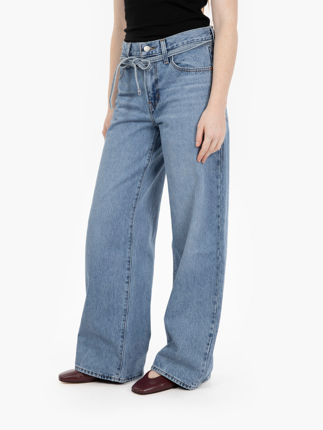 XL Straight Thanks friend light blue 