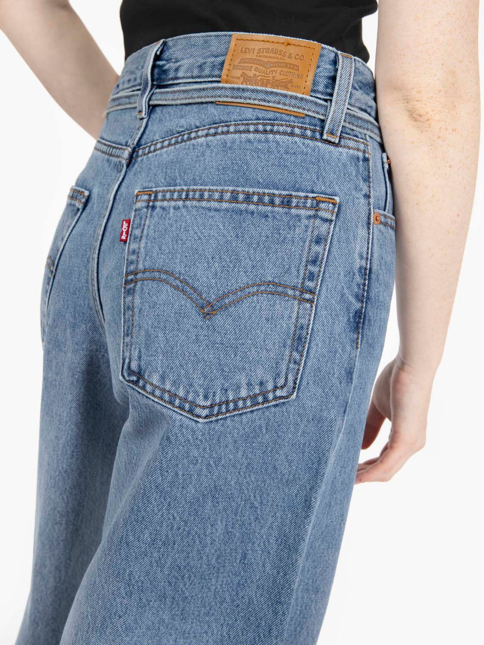 XL Straight Thanks friend light blue 