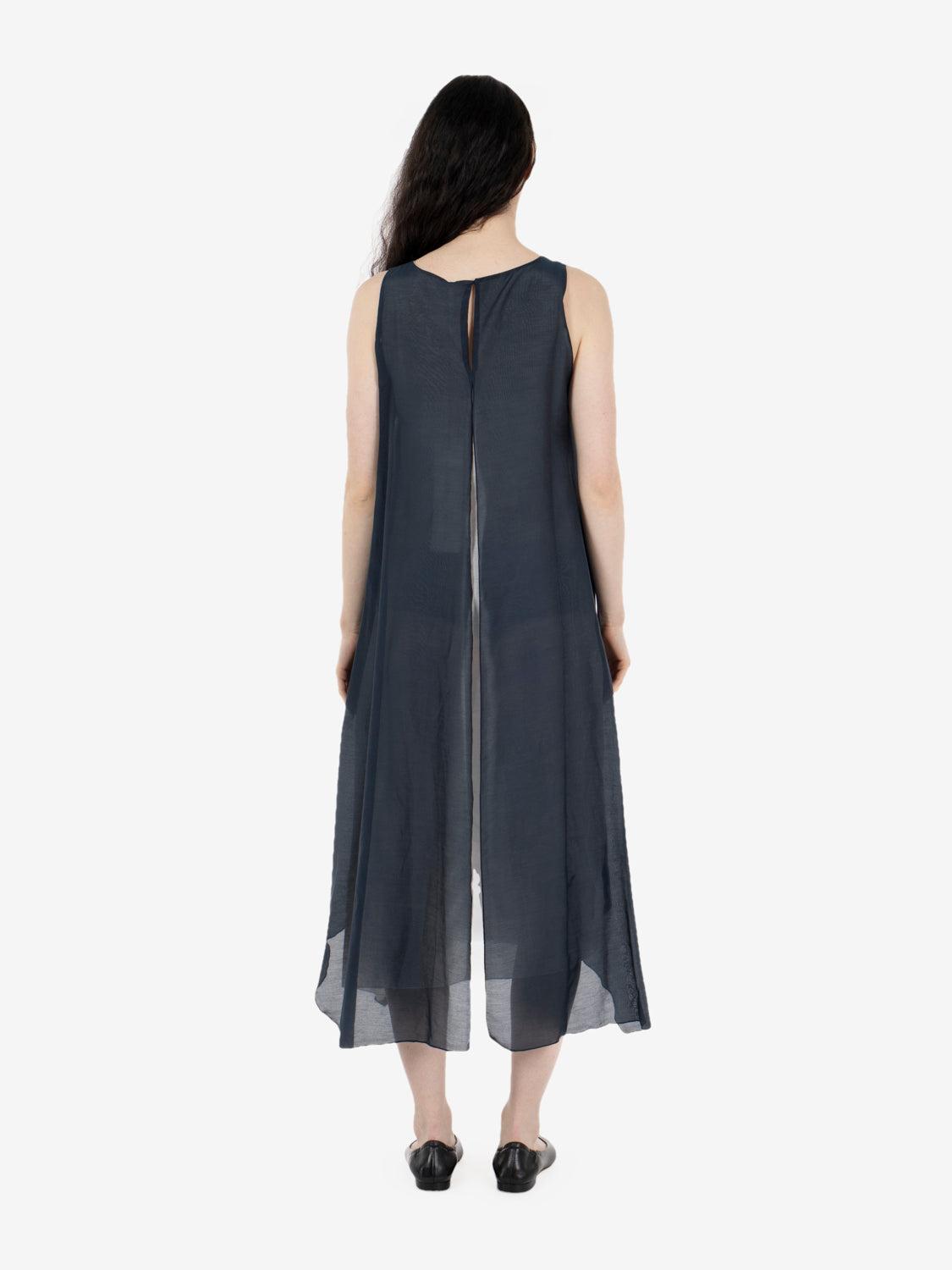 Alia midi dress abyss / pumice