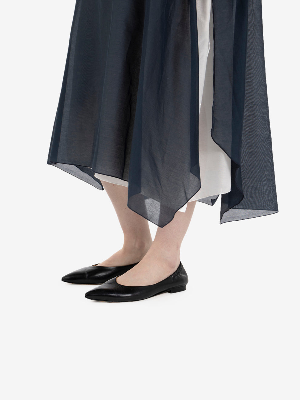 Alia midi dress abyss / pumice