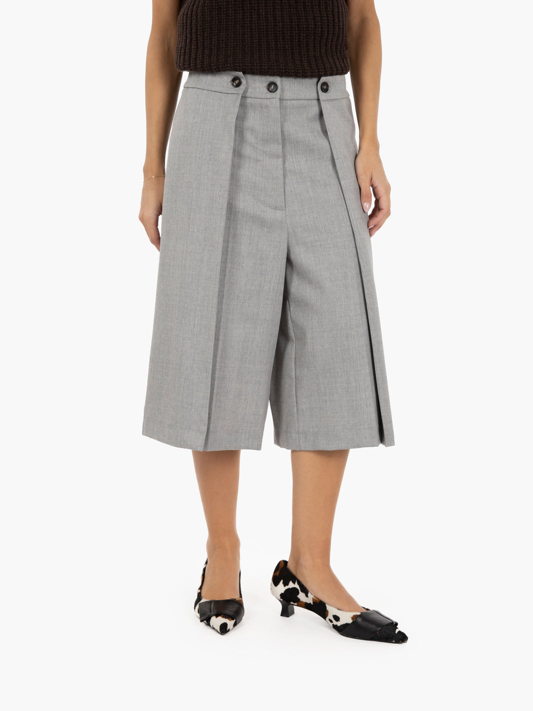 Austin grey Bermuda shorts