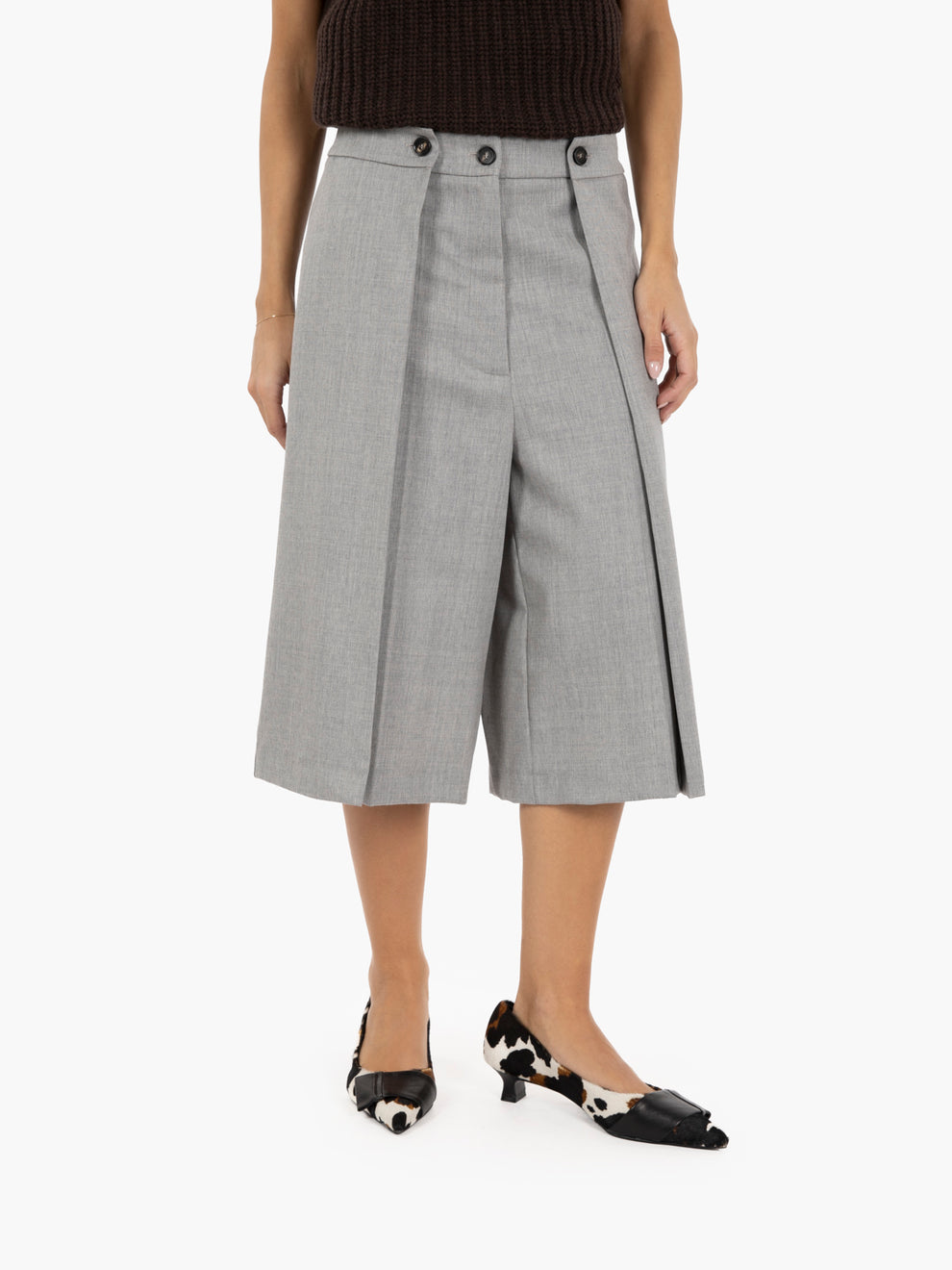 Austin grey Bermuda shorts
