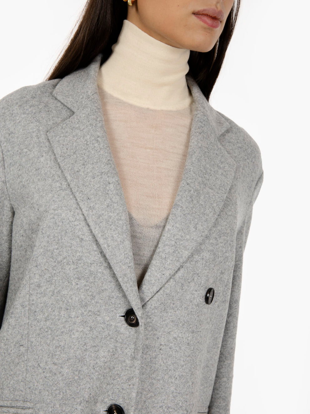 Timothy Grey Wool Blazer