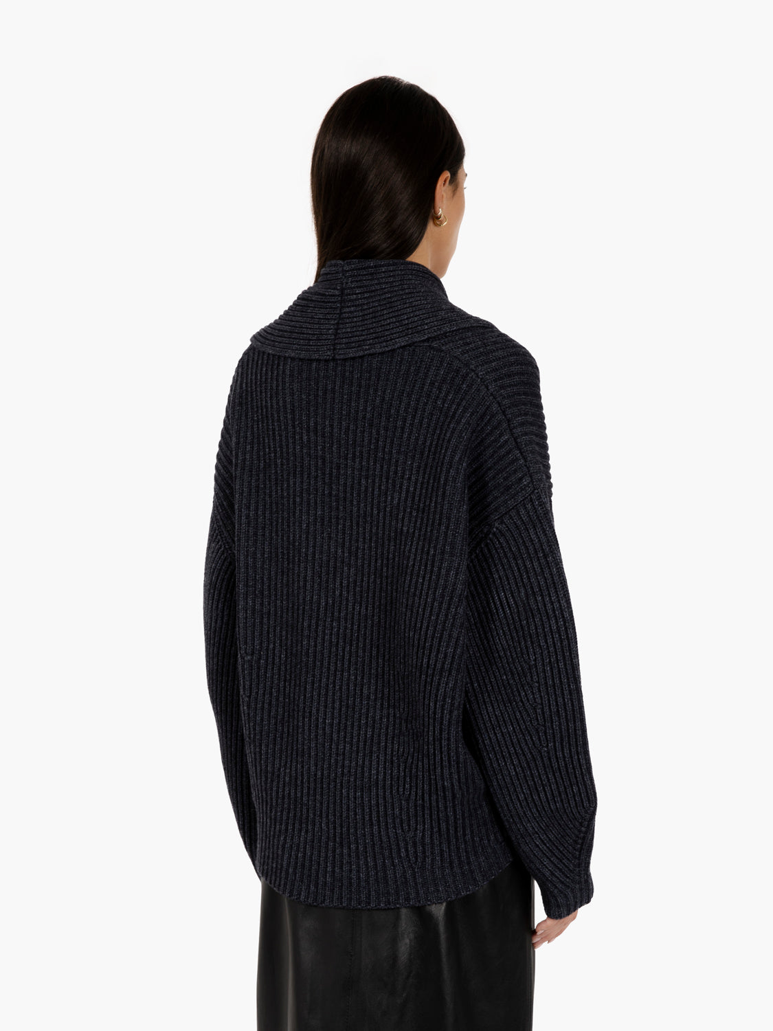 Ezra Charcoal Corduroy Coat