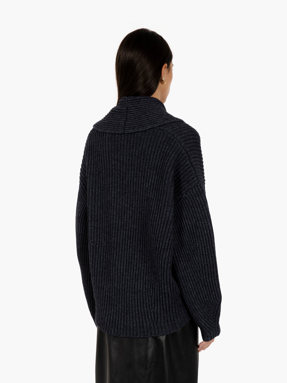 Ezra Charcoal Corduroy Coat
