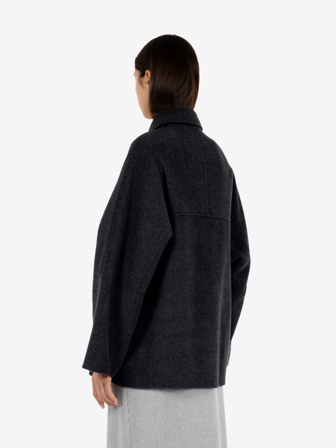 Cappotto corto William antracite