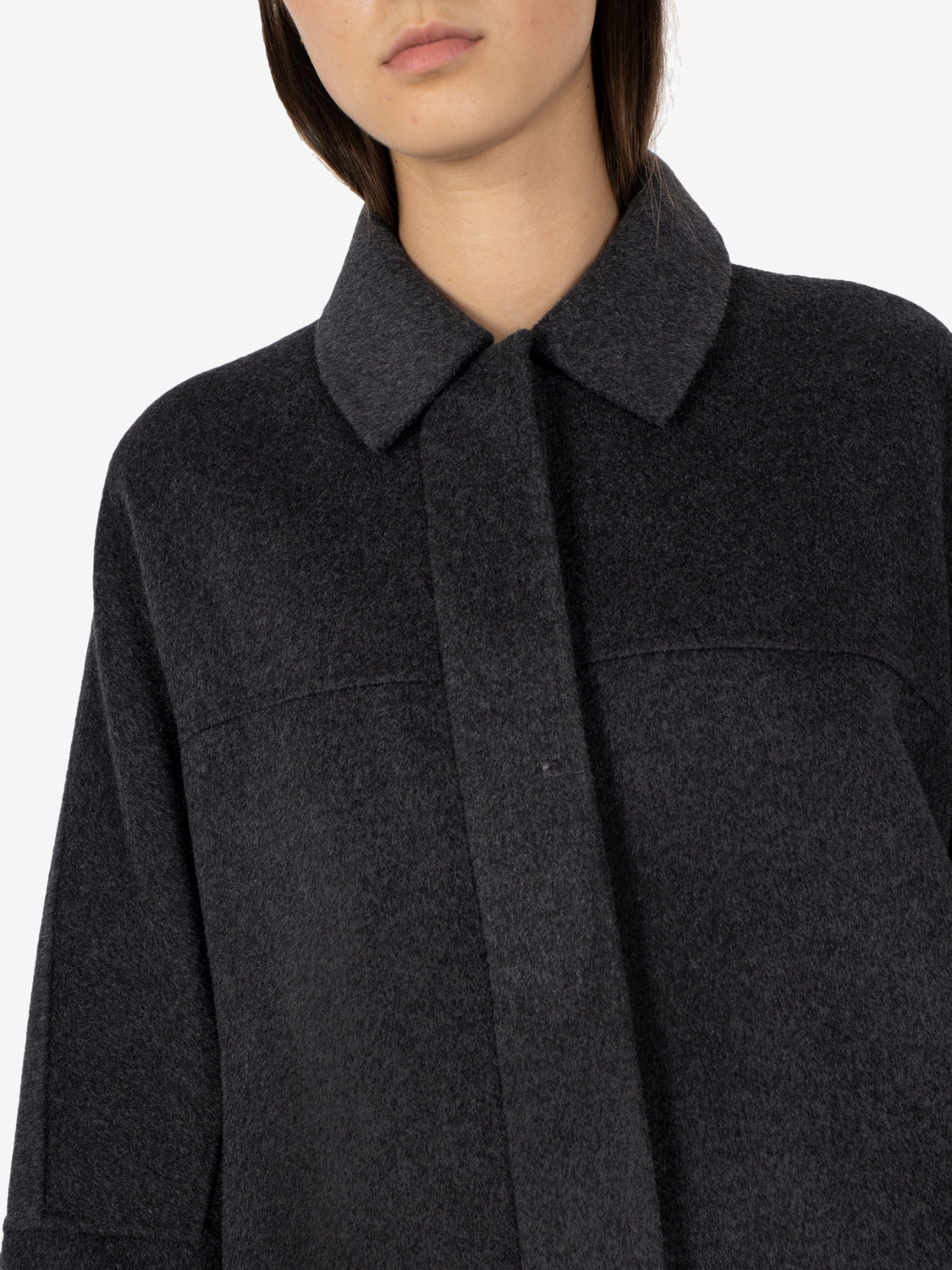Cappotto corto William antracite