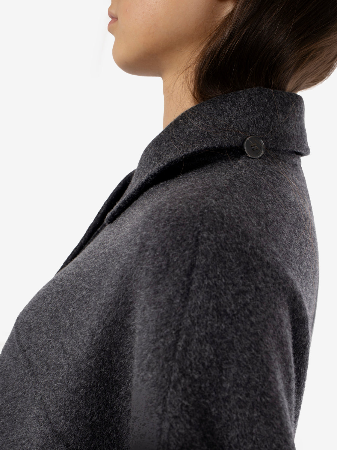 Cappotto corto William antracite