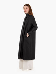 LIVIANA CONTI - Cappotto lungo con maxi tasche nero