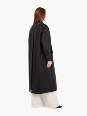 LIVIANA CONTI - Cappotto lungo con maxi tasche nero