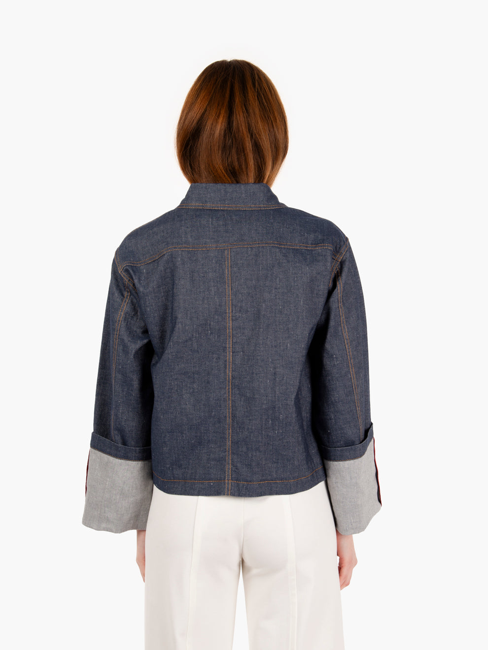 Blue denim jacket