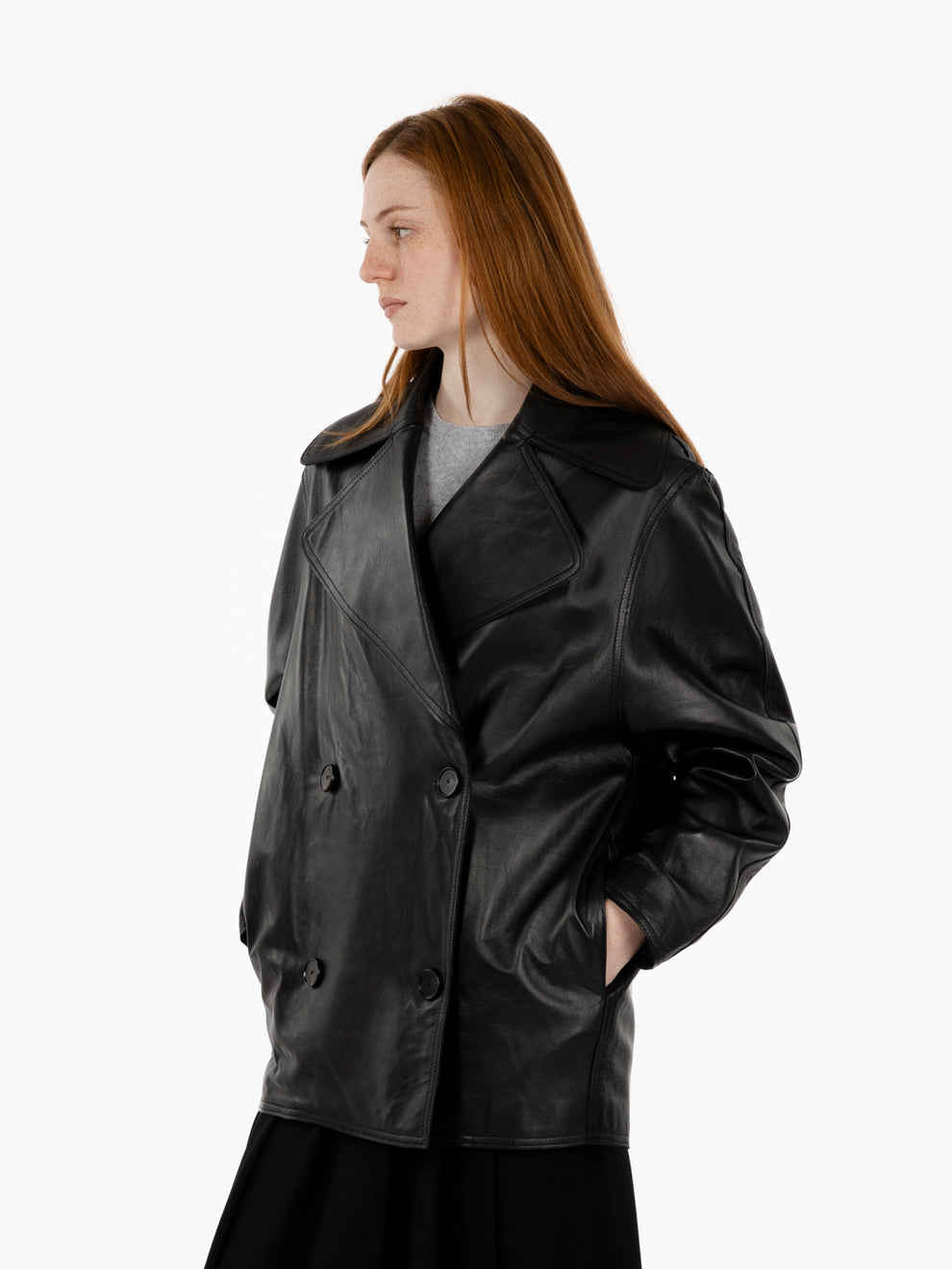 Joshua Black Leather Jacket