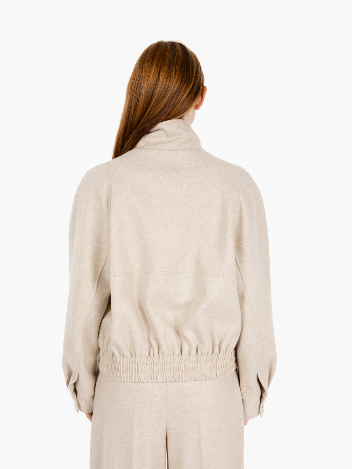 Rooney mocha bomber jacket