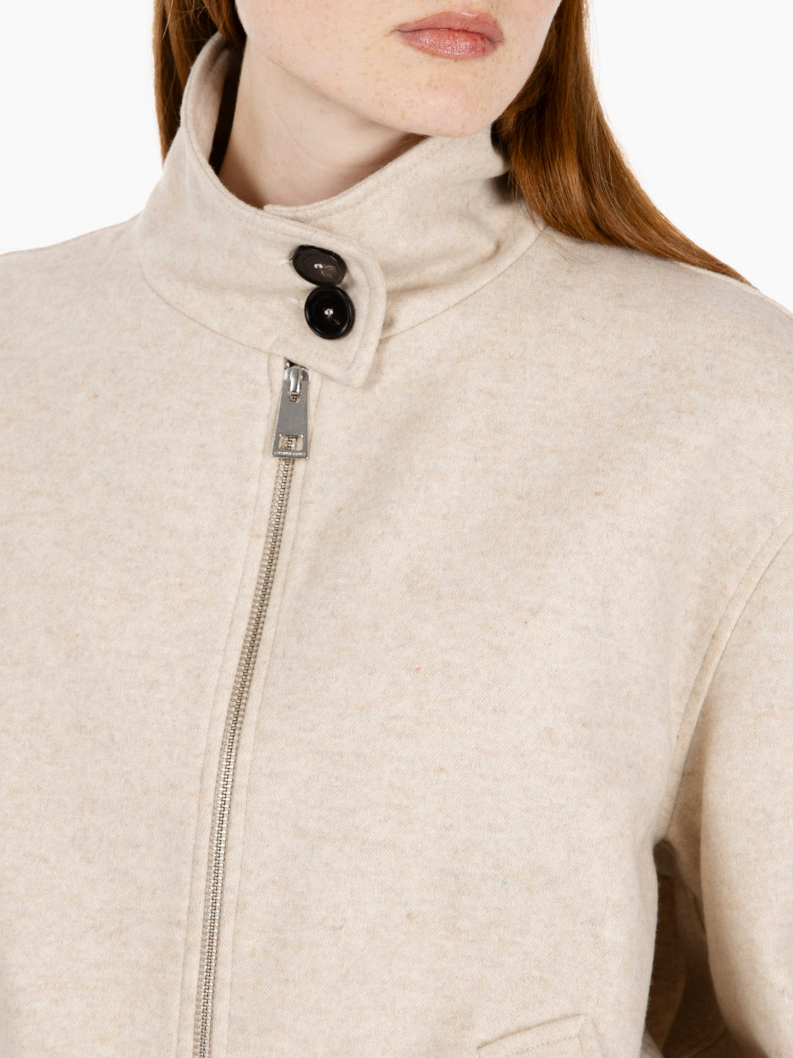 Rooney mocha bomber jacket