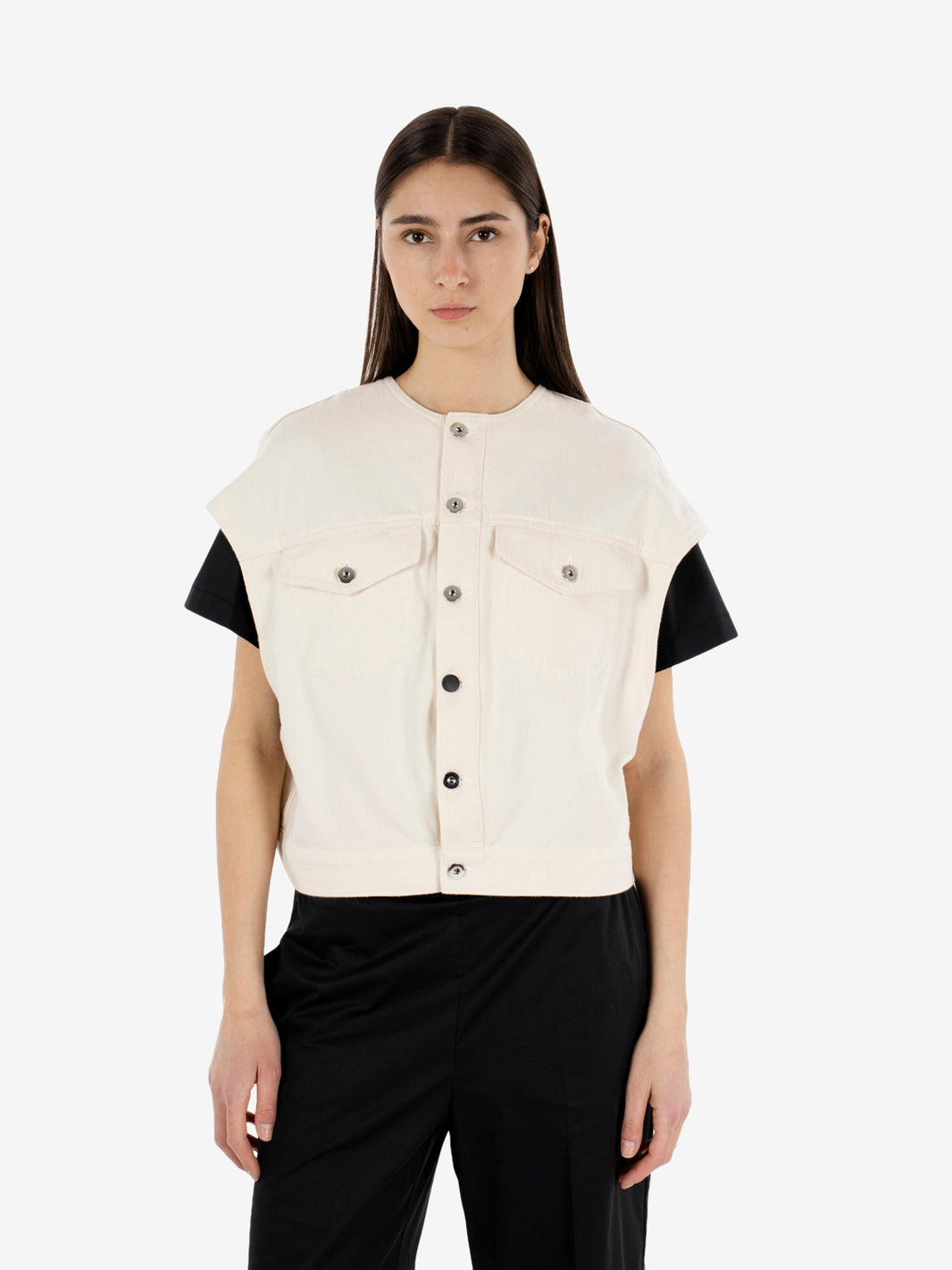 Gilet Idris Raw Denim