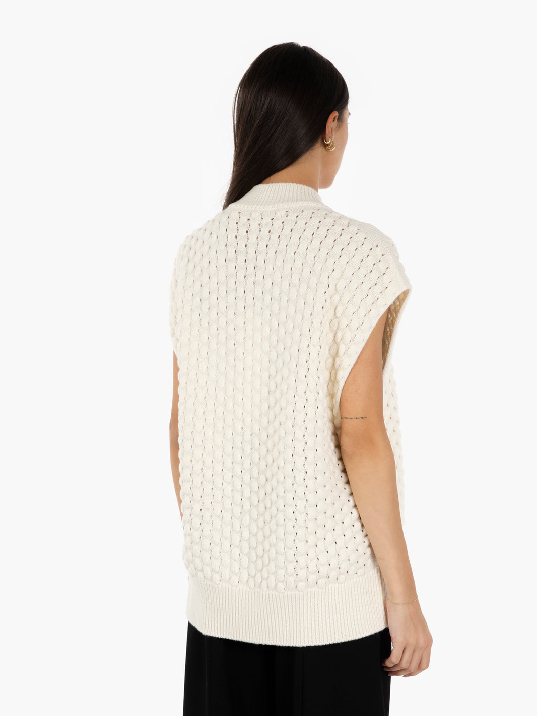 Gilet in lana Albert mandorla