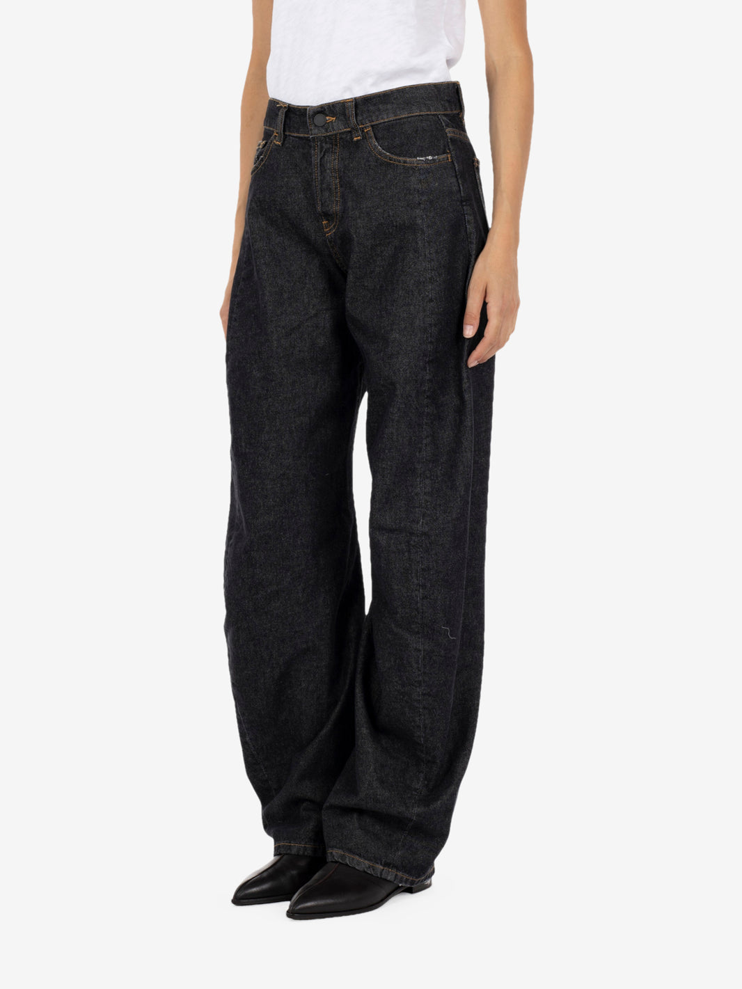 Jeans James denim nero lavato